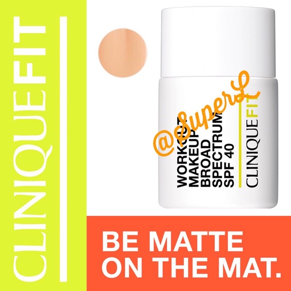 Amazon Com Cliniquefit Workout Makeup Broad Spectrum Spf 40 Light